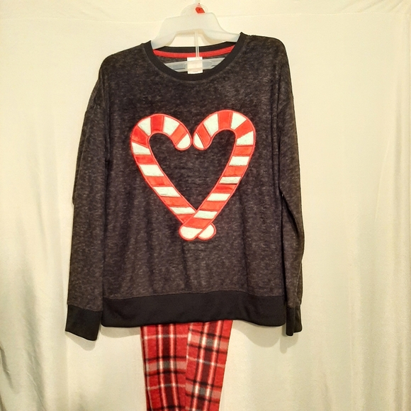 Secret Treasures Plush PJ Set Candy Cane Size Small, Med & Lrg - Picture 2 of 16